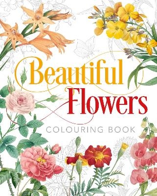 Picture of Beautiful Flowers Colouring Book