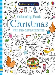 Picture of Colouring Book Christmas with rub-down transfers