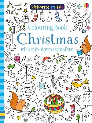 Picture of Colouring Book Christmas with rub-down transfers