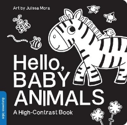 Picture of Hello, Baby Animals: A Durable High-Contrast Black-and-White Board Book for Newborns and Babies