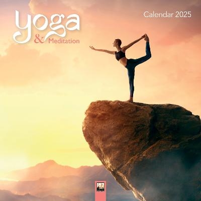 Picture of Yoga & Meditation Wall Calendar 2025 (Art Calendar)