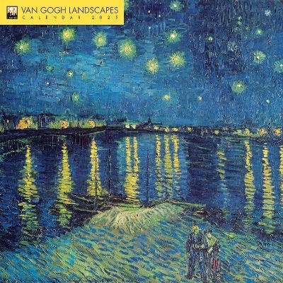 Picture of Vincent van Gogh Landscapes Wall Calendar 2025 (Art Calendar)