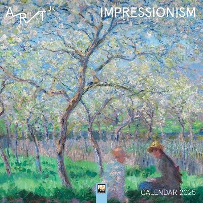 Picture of Art UK: Impressionism Wall Calendar 2025 (Art Calendar)