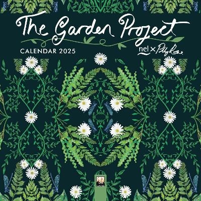 Picture of Nel x Polly Rose: The Garden Project Mini Wall Calendar 2025 (Art Calendar)