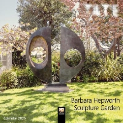 Picture of Tate: Barbara Hepworth Sculpture Garden Mini Wall Calendar 2025 (Art Calendar)