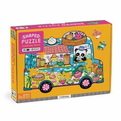 Picture of Dumpling Truck 75 Piece Shaped Scene Puzzle