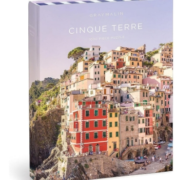 Picture of Gray Malin Cinque Terre 1000 Piece Book Puzzle