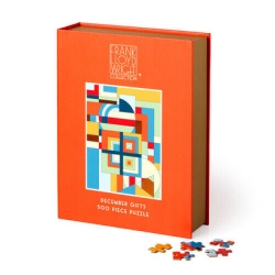 Picture of Frank Lloyd Wright December Gifts 500 Piece Book Puzzle