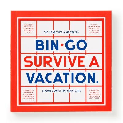 Picture of Bin-Go Survive a Vacation Bingo Book