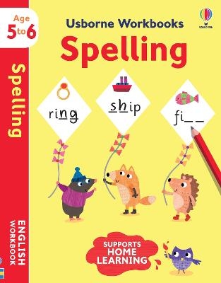 Picture of Usborne Workbooks Spelling 5-6