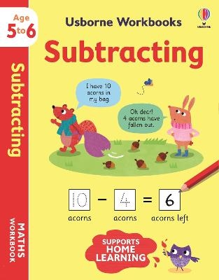 Picture of Usborne Workbooks Subtracting 5-6