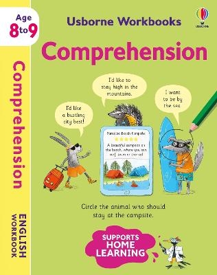 Picture of Usborne Workbooks Comprehension 8-9