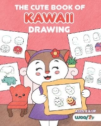 Picture of The Cute Book of Kawaii Drawing: How to Draw 365 Cute Things, Step by Step (Fun gifts for kids; cute things to draw; adorable manga pictures and Japanese art)