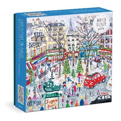 Picture of Michael Storrings Christmas in Paris 1000 Piece Foil Puzzle